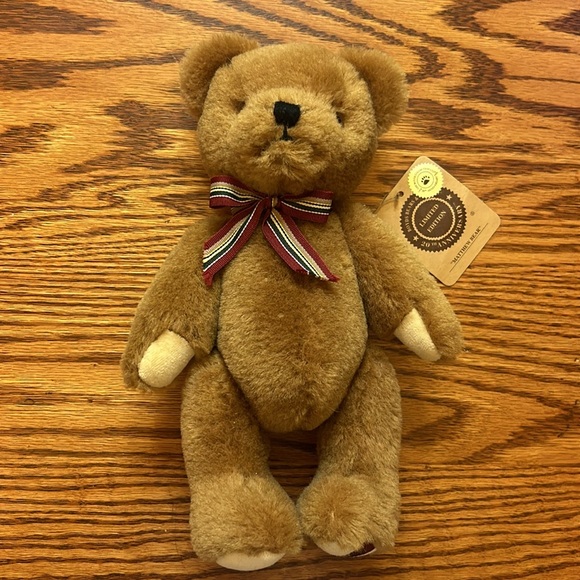 Boyds Bears Limited Edition 20th Anniversary Matthew Bear w/ Australian Wool Fur - Picture 3 of 10
